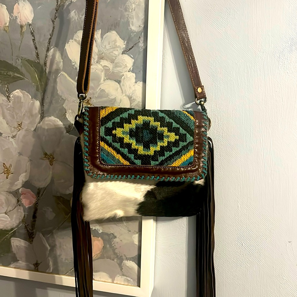 Myra Bag Western Fringe Crossbody